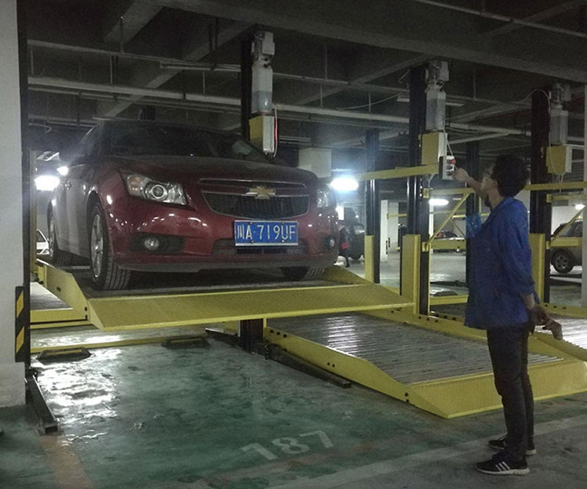 敦煌兩層簡易升降類停車位回收