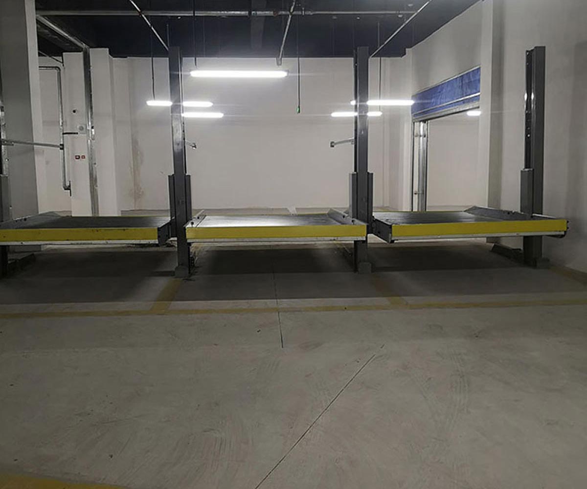 阿克塞地下室簡易升降類機械式立體車庫租賃