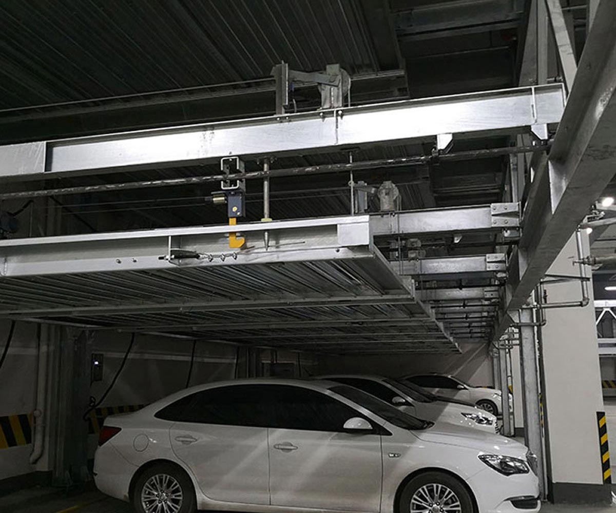 崆峒升降橫移式機械車庫二手