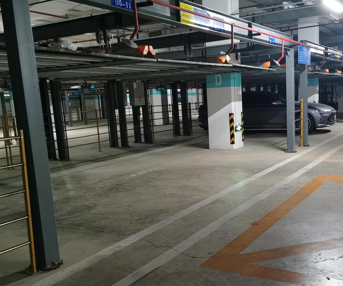 成縣簡易機械式停車庫回收