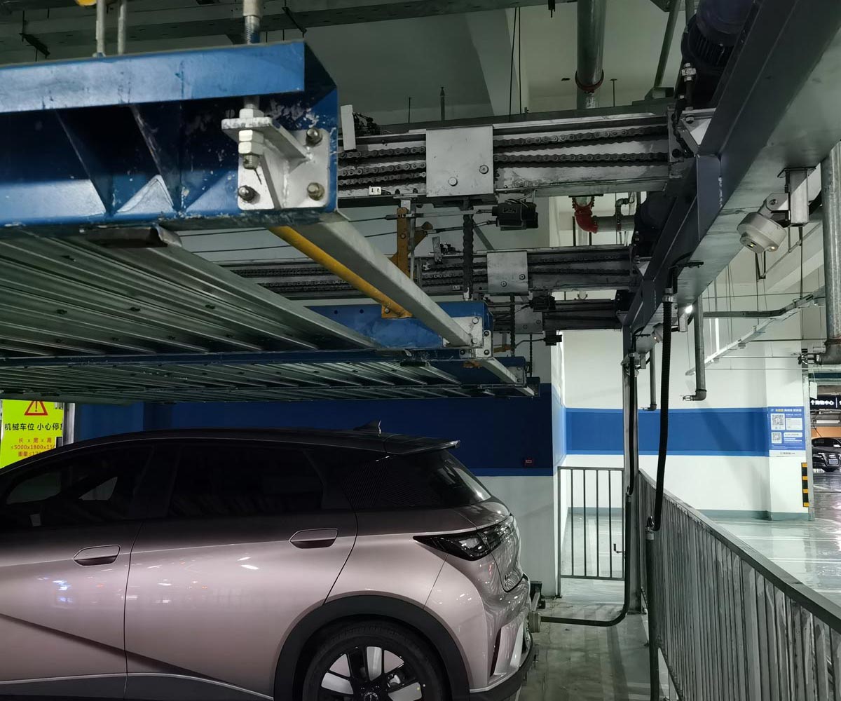 永登兩柱簡易式機械車位回收