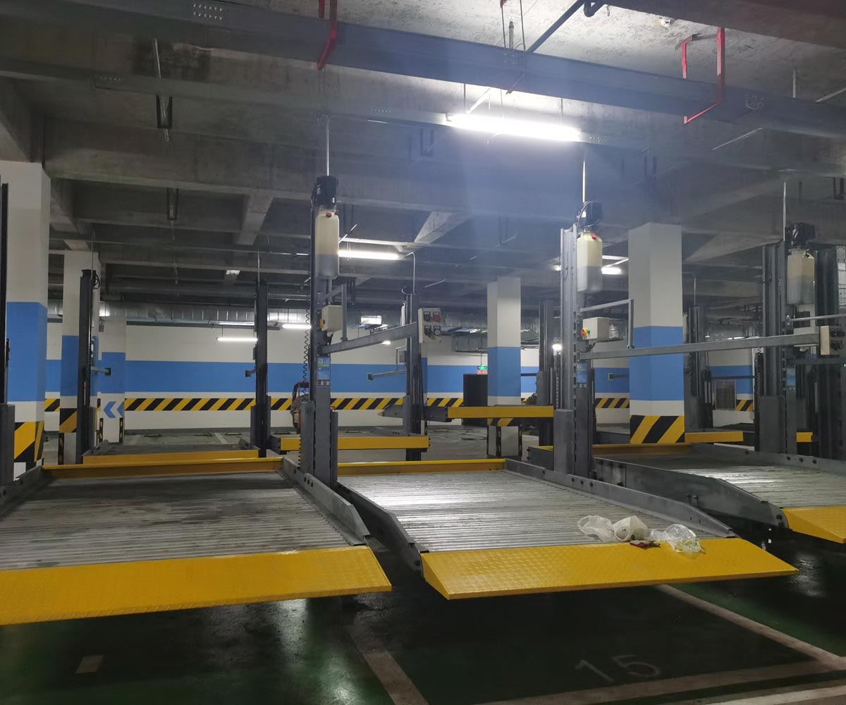 渭源四柱簡易類停車立體車庫