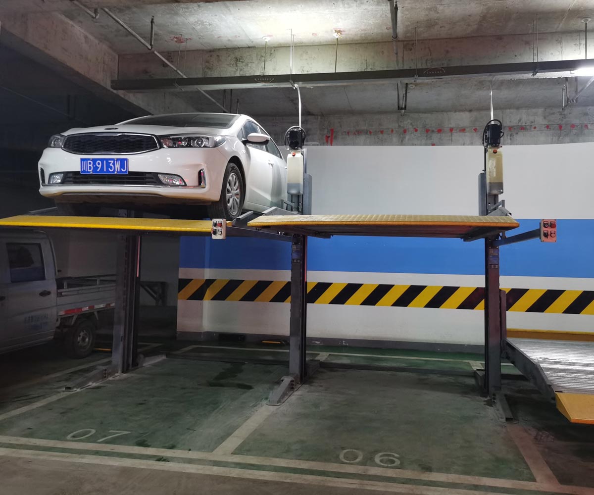敦煌升降式機械立體車庫